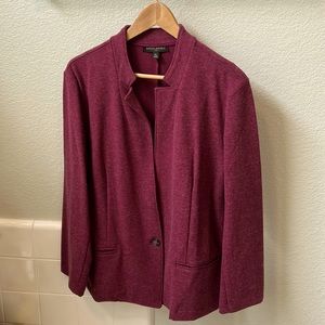 Banana Republic Casual Pink Blazer - Women | Size: XL - Altered to Petite